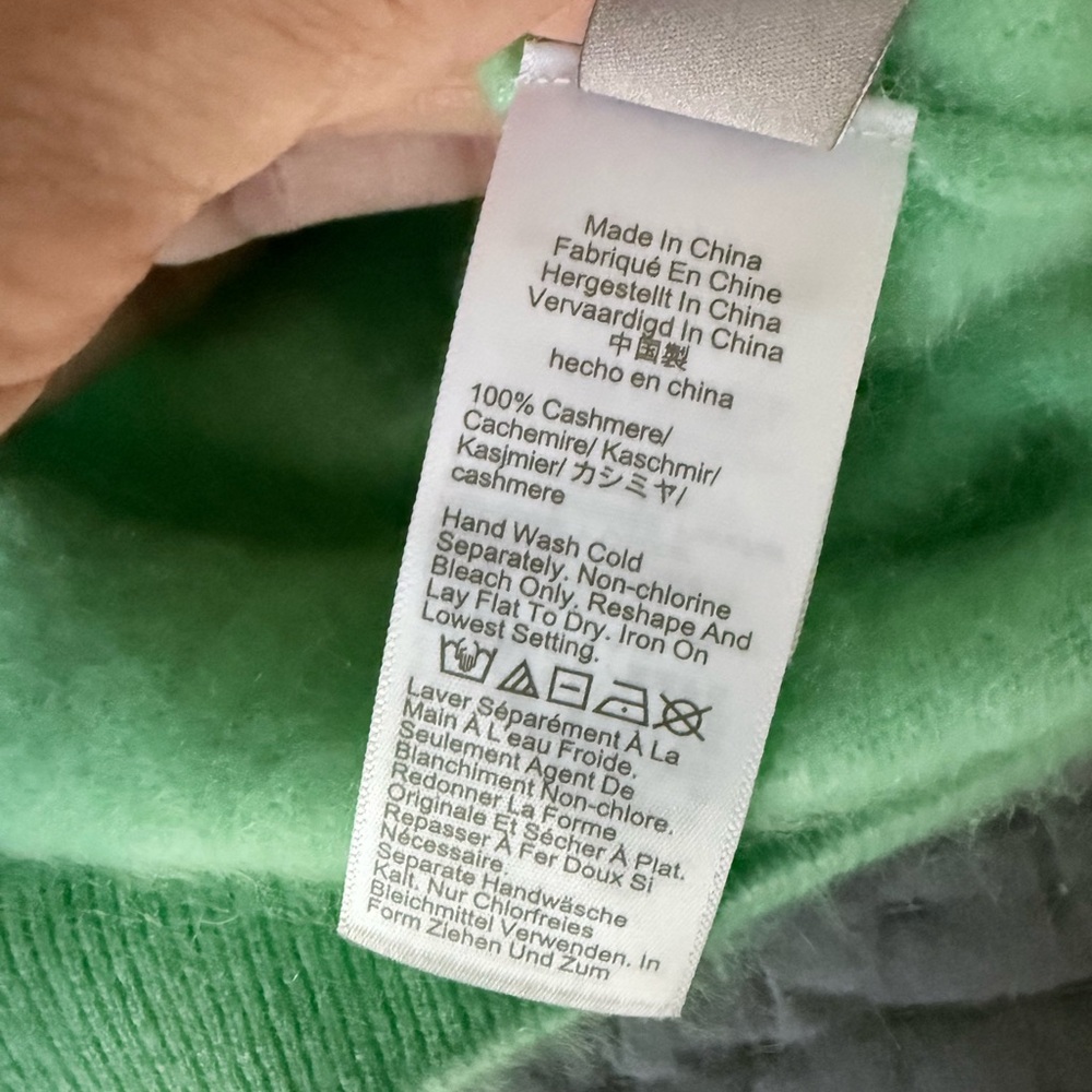 J. Crew Brushed Cashmere V-Neck Sweater - Picture 6 of 8